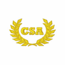CSA with laurel (Embroidered)