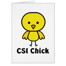 CSI Chick Cards