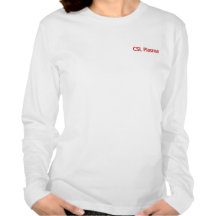 CSL Plasma White Longsleeved t-shirt for Women