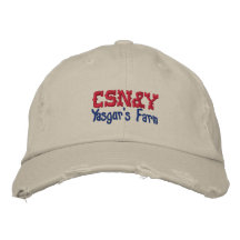 CSN&Y Yasgur's Farm Embroidered Baseball Caps