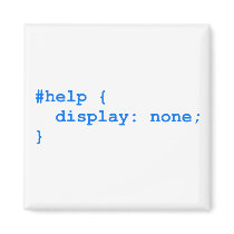CSS no help Kühlschrankmagnet