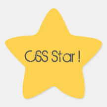 CSS Star Reward Star Stickers