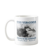 CSS Virginia -Hampton Roads Coffee Mugs