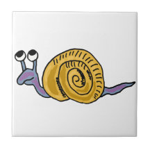 CT- Funny Snail Tile