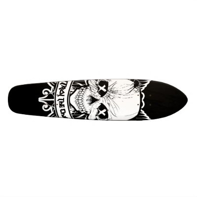 CTC_DOOMDESIGN002_LONGBOARD SKATEBOARD DECKS by ControlTheChaos