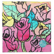 CTC International - Roses napkins