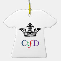 CTFD Christmas ornament
