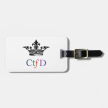 CTFD luggage tag