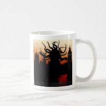 Cthulhu at large in London Coffee Mug