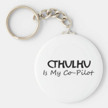 Cthulhu est mon co-pilote porte-clés