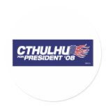 Cthulhu for President Sticker