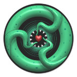 Cthulhu Heart Sticker