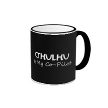 Cthulhu Is My Co-Pilot Coffee Mug