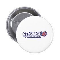 Cthulhu pour le Président Button boutons publicitaires