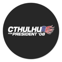 Cthulhu pour le Président Sticker autocollants