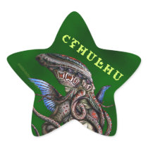 Cthulhu Star Sticker