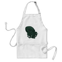 Cthulu Logo Aprons