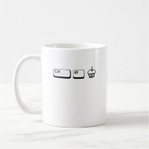 Ctrl Alt Cake Coffee Mug