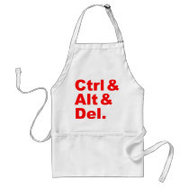 Ctrl & Alt & Del Apron