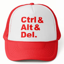 Ctrl & Alt & Del Hat