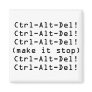 Ctrl-Alt-Del