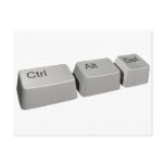 Ctrl Alt Del Cartes Postales