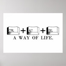 CTRL+ALT+DEL POSTERS