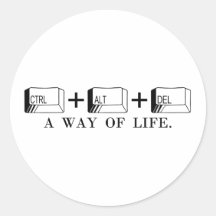 CTRL+ALT+DEL STICKERS