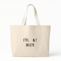 Ctrl + Alt + Delete Canvas Bag