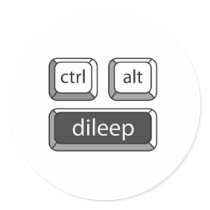 CTRL ALT DILEEP STICKERS