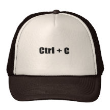 CTRL + C MESH HAT