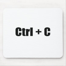 CTRL + C MOUSE PAD