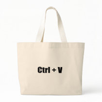 CTRL + V CANVAS BAG