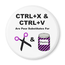 CTRL+X & CTRL+V vs. Scissors & Paste