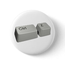 Ctrl Z Badge Avec Agrafe