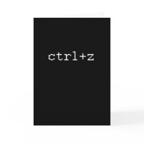 CTRL Z