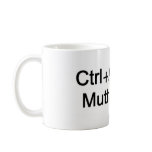 CtrlAltDel hostile geek mug