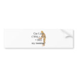 CtrlDelete Bumper Sticker