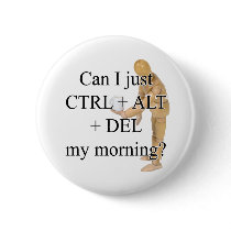 CtrlDelete Pinback Button