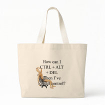 CtrlDeleteChair Tote Bag