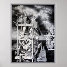 CTULHU MONUMENT PRINT