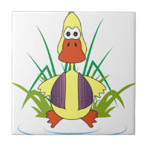 Cua The Rubber Ducky Tiles