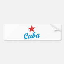Cuba Bumper Stickers