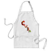 Cuba Chili Peppers Aprons
