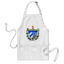Cuba Coat of Arms detail Aprons