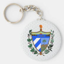 Cuba Coat of Arms detail Key Chains