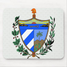 Cuba Coat of Arms detail Mousepads