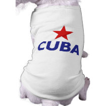 Cuba Dog T Shirt