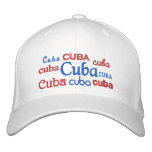 Cuba Embroidered Hat