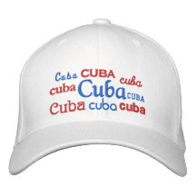 Cuba Embroidered Hat